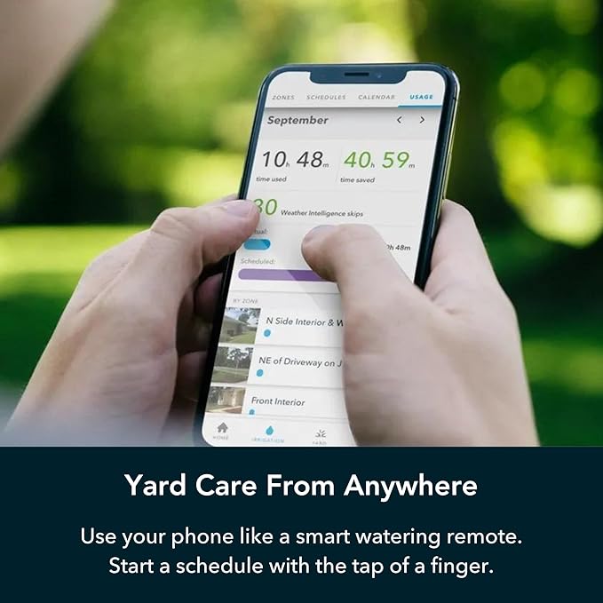 Rachio 3 Smart Bundle: 8 Zone Controller with Outdoor Enclosure