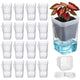 MySHUCE 20 Pack 2.5 Inch Small Self Watering Pots for Indoor Plants