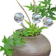 zHzHGuo 3Pcs Small Watering Globes Colorful Small Plant Watering Globes Plant Watering Globes Hand Blown Glass Indoor Plant Watering Globes