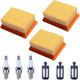 3PCS For Stihl BR800 BR800C BR800X Magnum Backpack Leaf Blower Air Fuel Filter Spark Plug Kit, For Stihl BR800 BR800C BR800X 4283-141-0300 4283-141-0300A 4283-141-0300B 0000-350-3518 0000-350-6202