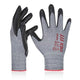 DEX FIT Nitrile Work Gloves FN330, 3D-Comfort Stretchy Fit, Firm Grip, Thin & Lightweight, Touch-Screen Compatible, Durable, Breathable & Cool, Machine Washable; Grey XXL (11) 12 Pairs