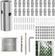 PLANTOP Wire Trellis for Climbing Plants Outdoor, 20 Set Wall Trellis Kit with 1/8" x 164ft Stainless Steel Cable, T316 Cylindrical Espalier System Cable Trellis Kit for Green Wall Fence DIY Projects