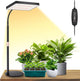 LBW Desk Grow Light, Full Spectrum Plant Light for Indoor Plants, Grow Lamps with 4/8/12H Timer, 10"-26" Height Adjustable, 6 Brightness Levels