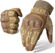 WTACTFUL Rubber Guard Tactical Gloves for Men Touchscreen Airsoft Motorcycle Hunting Outdoor