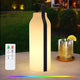 Outdoor Lanterns, GGII Rechargeable Camping Lantern with IP44 Waterproof, Battery Operated Outdoor Portable Cordless Table Lamp with RGB Lights for Patio Balcony Garden
