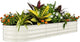 Galvanized Raised Garden Bed Outdoor, 8x2x1.5 ft Metal Planter Box for Flowers Herbs Vegetables, Rust-Resistant Raised Garden Beds for Gardening, Easy Assembly Outdoor Garden Box & Planters, Beige
