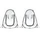 Gardzen 2 Pack 27"x27"x31" Pop Up Grow Tent