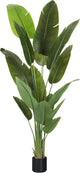 ProDeco Large Artificial Trees 7.2Ft Silk Bird of Paradise Big Tall Fake Plants Faux Green Silk Floor Potted Plants for Home Living Room Office Decor Indoor Outdoor…
