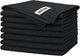FIXSMITH Black Microfiber Cleaning Cloth -Pack of 8, Highly Absorbent Cleaning Rags, 16"X12" All Purpose Cleaning Towels for Housekeeping, Kitchen, Car, Lint Free and Reusable Microfiber Towels