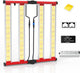 AGLEX 240W LED Grow Lights UV IR Grow Lights for Indoor Plants with 780PCS Diodes Daisy Chain Foldable & Dimmable Full Spectrum Commercial Hydroponic Growing Lamp 3x3/4x4 Grow Tent