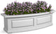 Mayne Nantucket 3-Foot Window Box – Self-Watering, Weather-Resistant Planter for Flowers – Durable Design for Outdoor Use, Perfect for Windows