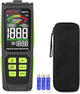 MESTEK Pinless Wood Moisture Meter - Digital Moisture Detector for Lumber Drywall Firewood Masonry Woodworking Plaster Floor Concrete Building, Moisture Reader and Tester with LCD Display & Audible