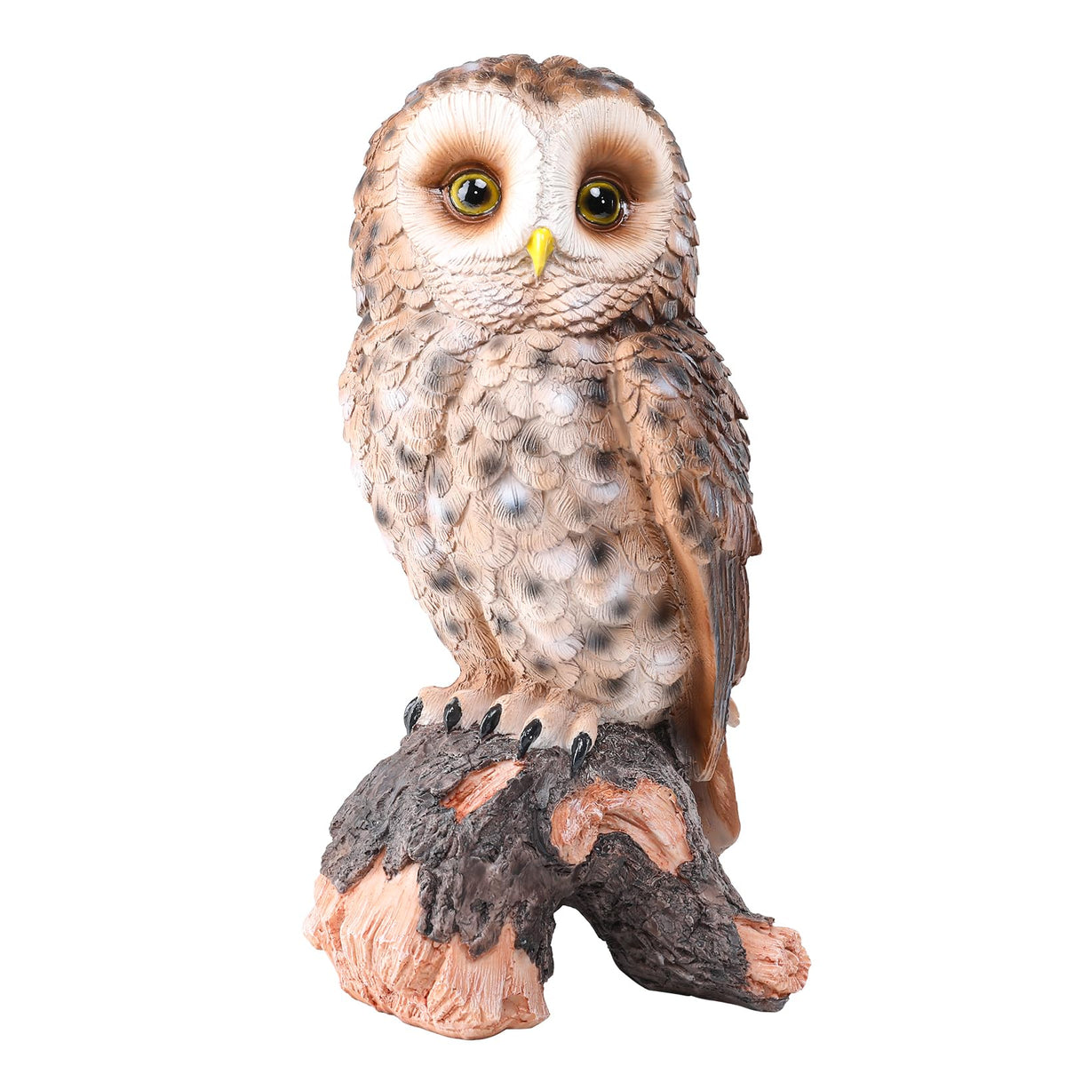 Owl Statue Outdoor, Resin Owl Garden Statues Owls Figurines Yard Decoration
