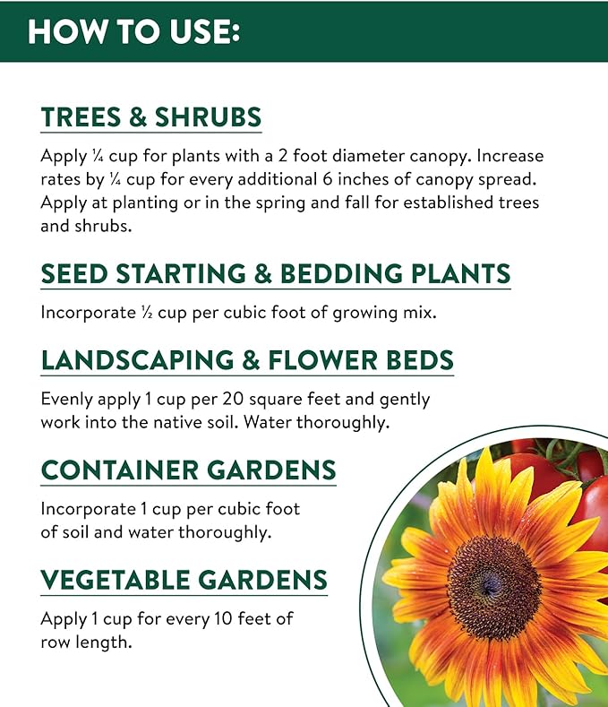 Burpee Natural Purpose Granular 4-Lb Organic Food for Growing Strong Plants | Good for Vegetable Garden, Flower Garden & Seed Starting, 4 lb, 4lb. Bag