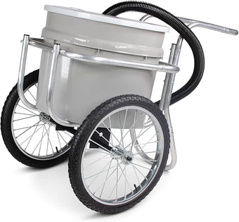 Smart Carts Water Cart - 20 Gallon Portable Watering System with Large 20" Wheels
