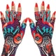 ManiGlovz - The Original UPF 50+ UV Light Protective Nail Gloves for Women, Large, Graffiti