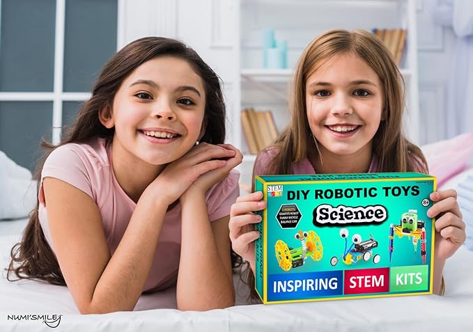 Science Robotics Kit STEM Toys for Boys, DIY Educational Arts and Crafts for Kids, Science Experiments Building Project, Best Birthday for Boys & Girls Age 8 9 10 11 12 Years Old