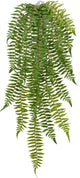 Hollyone Artificial Fern Hanging Plants Potted Fake Boston Ferns Ivy Vines Hanging Wall Plants Realistic Faux Ferns Greenery Plants for Wall Outdoors Indoors Home Office Garden Patio Decorations