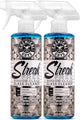 Chemical Guys Glass Cleaner Streak Free Window Spray - Works on Glass, Mirrors, Screens - Ammonia-Free, Safe on Tinted Windows, Car Windshield Cleaner for Trucks, SUVs, Home - 16 oz (Pack of 2)