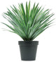 Velener Artificial Agave Plant in Black Pot with Real Stone Pebbles, Large Fake Agave Plant for Indoor and Outdoor-27 inches Tall, 126 Leaves