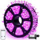 JMEXSUSS 8 Modes 163ft 500 LED Pink Christmas Lights with Remote