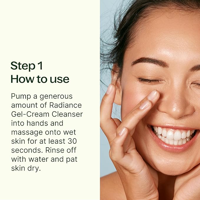 Plant Therapy Ready, Set, Glow- 4 Step Skin Care Set Includes Radiance Gel-Cream Cleanser, Rose & Witch Hazel Facial Toner, Vitamin C with Hyaluronic Acid Facial Serum & Hydrating Facial Cream