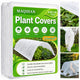 MAQIHAN Plant Covers Freeze Protection - 4.9ft x 16ft Frost Cloth for Plant