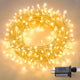JMEXSUSS 150 LED String Lights for Bedroom, Classroom Lights Plug in