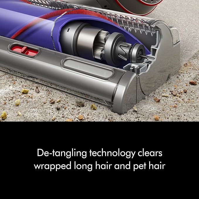 Dyson Ball Animal 3 Extra Upright Vacuum, Corded, 290AW, De-tangling Motorbar Cleaner Head for All Floors, 3 Suction Modes, Specialized pet Tools
