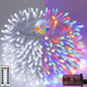 200 LED Connectable String Lights with Remote, Cool White to Multicolor