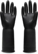 Chemical Resistant Latex Gloves,Cleaning Protective Safety Work Heavy Duty Rubber Gloves