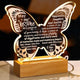 Ornalrist Housewarming Gifts New Home - Crystal Butterfly Keepsakes with Warm Light Base - Housewarming New Home Gifts for Couples, Women, Men, House Warming New Home Decor