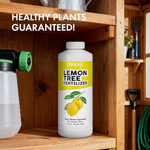 Lemon Tree Fertilizer, Complete Lemon Tree Plant Food, 8 oz (250mL)