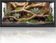 Phailozoo 50 Gallon Bearded Dragon Tank, Reptile Enclosure for Easy Maintenance, Front Opening Reptile Tank with Top Screen Ventilation & Glass Sliding Door 36''x18''x18''