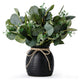 20pcs Artificial Eucalyptus Plants in Vase for Modern Farmhouse Home Decor