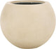SAFAVIEH Outdoor Collection Gerand Modern Beige Concrete Ficonstone Sphere Planter Pot