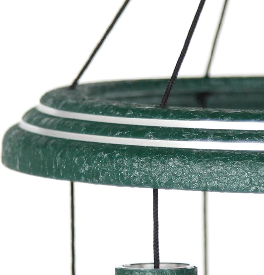 Arabesque by Wind River - 59 inch Emerald Wind Chime for Patio, Backyard, Garden, and Outdoor décor (Aluminum Chime) Made in The USA