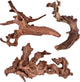 majoywoo Natural Coral Driftwood for Aquarium Decor Fish Tank Decorations, Assorted Driftwood Branch 6-10" 3 Pcs, Reptile Decor…
