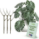 Twigs GA - Stackable Plant Support Stakes, Indoor & Outdoor Houseplant Stem Support, Garden Accessories, Durable Trellis Alternative for Climbing & Potted Plants - Moonstone, 3 Pack, 17" L