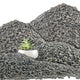 Quibbay 45 LB Natural River Rocks Mexican Beach Pebbles, 0.3-0.6 Inch Natural Unpolished Bulk Rocks, Pebbles for Landscaping Garden Paving Plant, Rocks for Walkways Outdoor Decorative Stone, Grey