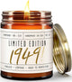 77th Birthday Gifts for Women - 'Limited Edition 1949' Soy Candle, w/Champagne on Ice I 77th Birthday Gift for Her Ideas I 9oz Reusable Jar, 50Hr Burn, Made in USA