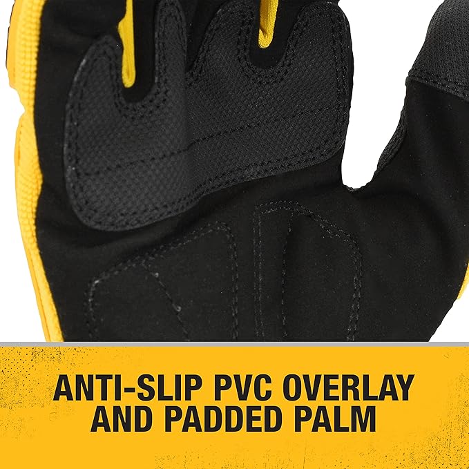 DEWALT DPG781 Performance Mechanic Work Glove with TPR Impact Protection and Anti-Slip Grip - X-Large (1 Pair)