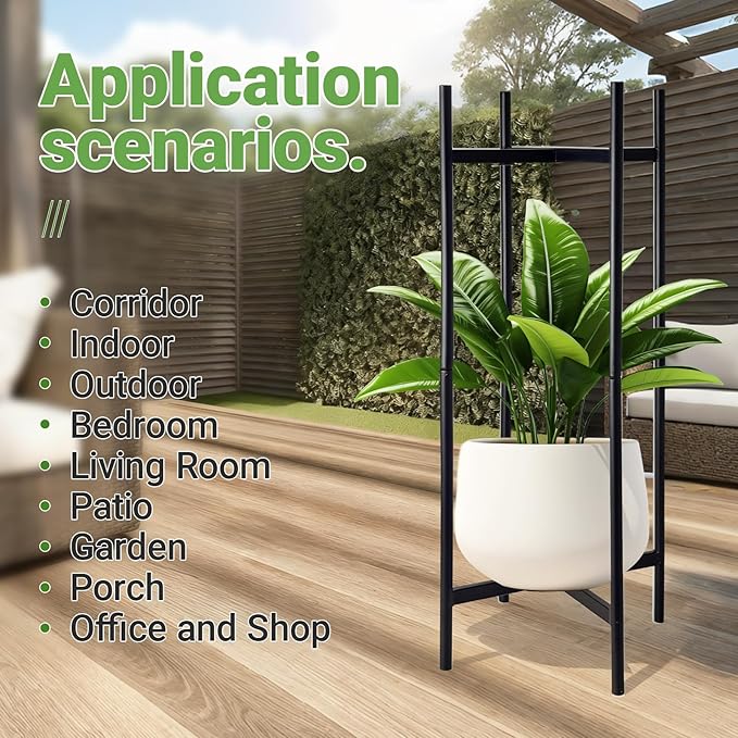 XYCCRX 2PC High end Plant Rack, Suitable for Indoor and Outdoor Multi-Layer Flowerpot Support, Suitable for Use in Gardens, Terraces, Courtyards, and Offices
