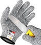 Evridwear Cut Resistant Gloves for Kids 10-13 Years, Level 5 Protection Cutting Gloves Food Grade for Cooking, Whittling, Wood Carving, Gardening and DIY