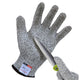 Cutting Gloves, 1 Pairs of Cut Resistant Gloves Food Grade, Cut Resistant Gloves for Kitchen, Oyster Shucking, Fish Fillet Processing, Carving Wood and Gardening(Medium-Grey)
