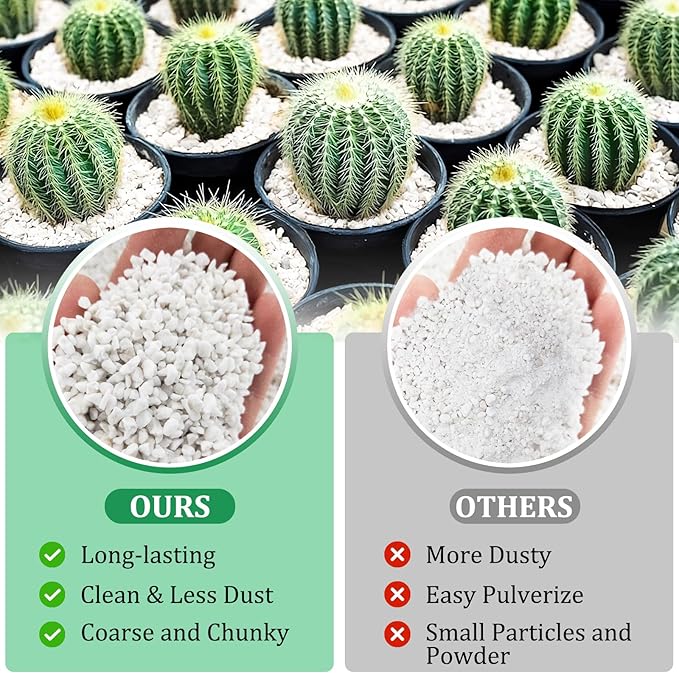 Legigo 30 Quarts Organic Horticultural Perlite for Plants Indoor- Natural Horticultural Soil Additive Conditioner Mix for Improves Drainage, Ventilation and Root Growth