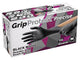 GripProtect® Precise Black Nitrile Gloves, Exam, 4 Mil, Food, Home, Cleaning, Medical/Dental, Tattoo (Medium, 100)