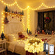 2Pack 100 LED Shatterproof Globe String Lights, 33ft Warm White Fairy Lights Plug in with Remote, 8 Modes Waterproof Indoor Outdoor Lights for Bedroom Classroom Christmas Tree Party Decoration