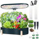 Indoor Garden Hydroponics Growing System12 Pods Plant Germination Kit Aeroponic Herb Vegetable Growth Lamp Countertop with LED Grow Light Hydrophonic Planter Grower Automatic Water Circulation (Green)