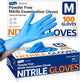 Medical Soft Max™ Nitrile Exam Gloves, 100 Count Latex-Free Powder-Free Non-Sterile Food Safe Disposable Glove, Blue
